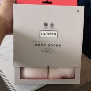 Hunter Boot Socks Beige/Cream size M